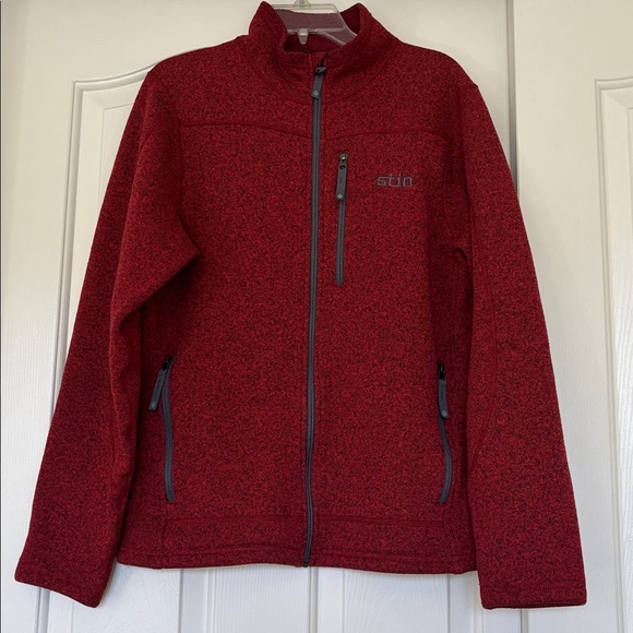 Stio Other - Stio Men’s Red Textured Jacket Size Large Full-Zip

Come from smoke/pet free